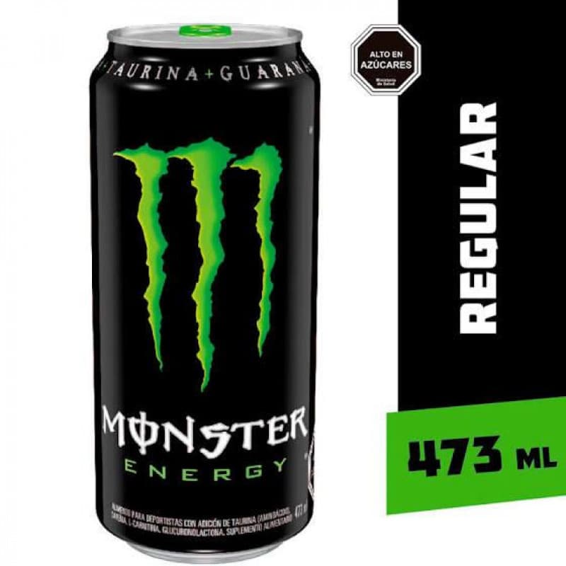 Miniatura 2 de BEBIDA ENERGIZANTE MONSTER ENERGY 473CC VERDE