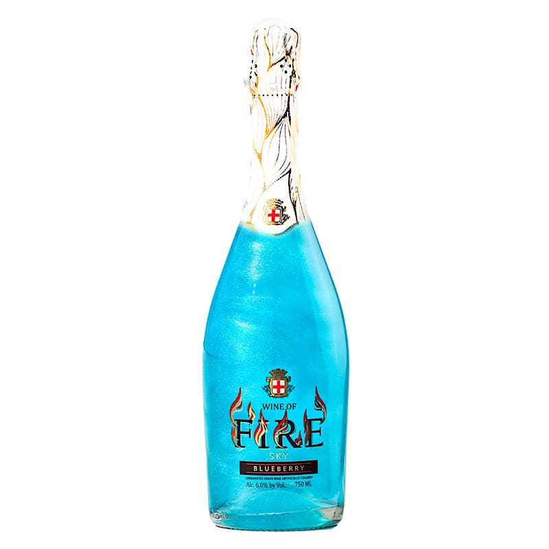 Imagen de ESPUMANTE WINE OF FIRE BLUEBERRY 6° 750CC