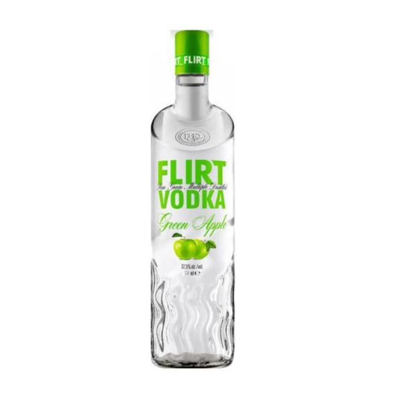 Imagen de VODKA FLIRT GREEN APPLE 700CC
