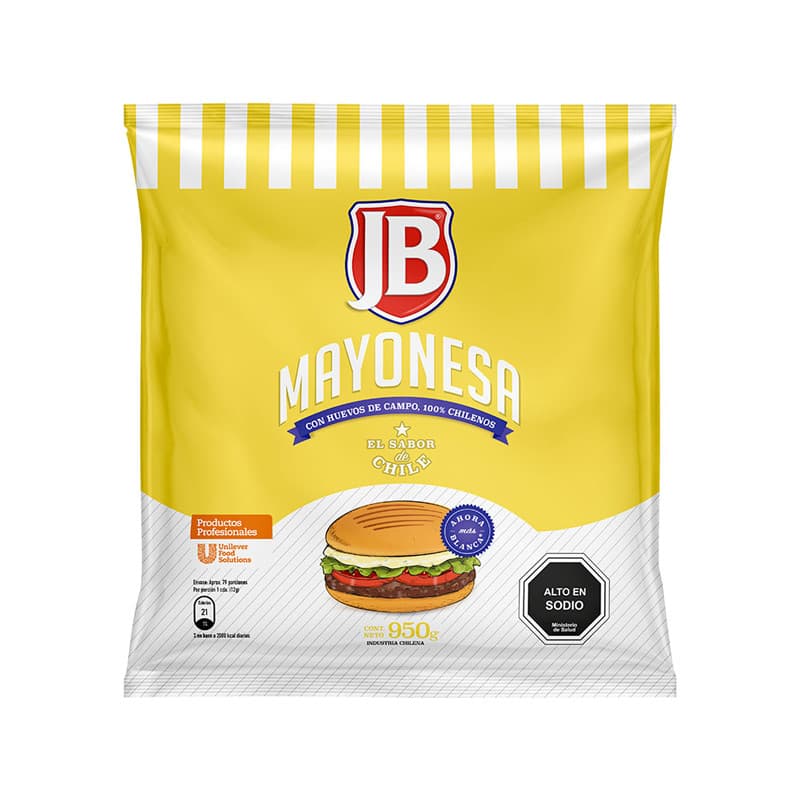 Imagen de MAYONESA JB 950GR BOLSA