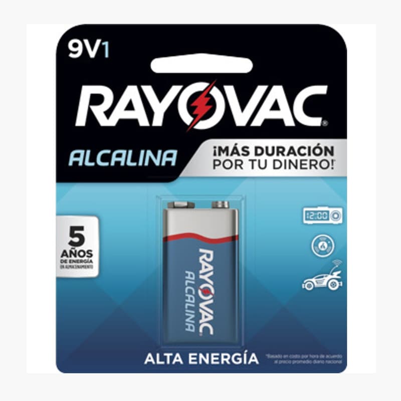 Imagen de BATERIA RAYOVAC REDPOWER 9 V