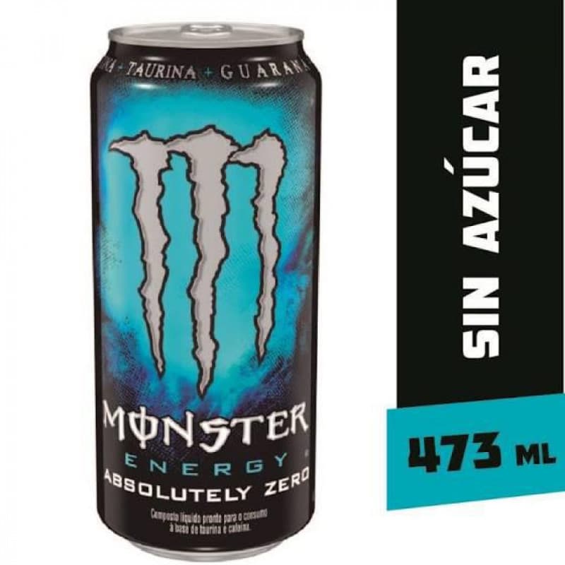Miniatura 2 de BEBIDA ENERGIZANTE MONSTER ENERGY ABSOLUTY ZERO 473CC