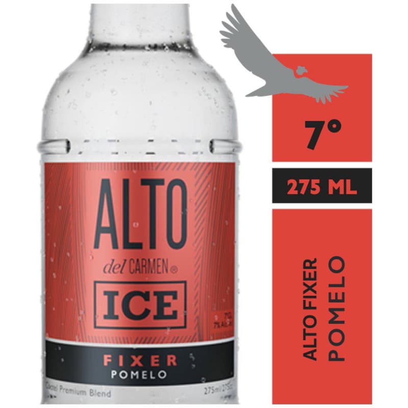 Imagen de PISCO ALTO DEL CARMEN FIXE ICE FRUTOS ROJOS 275CC