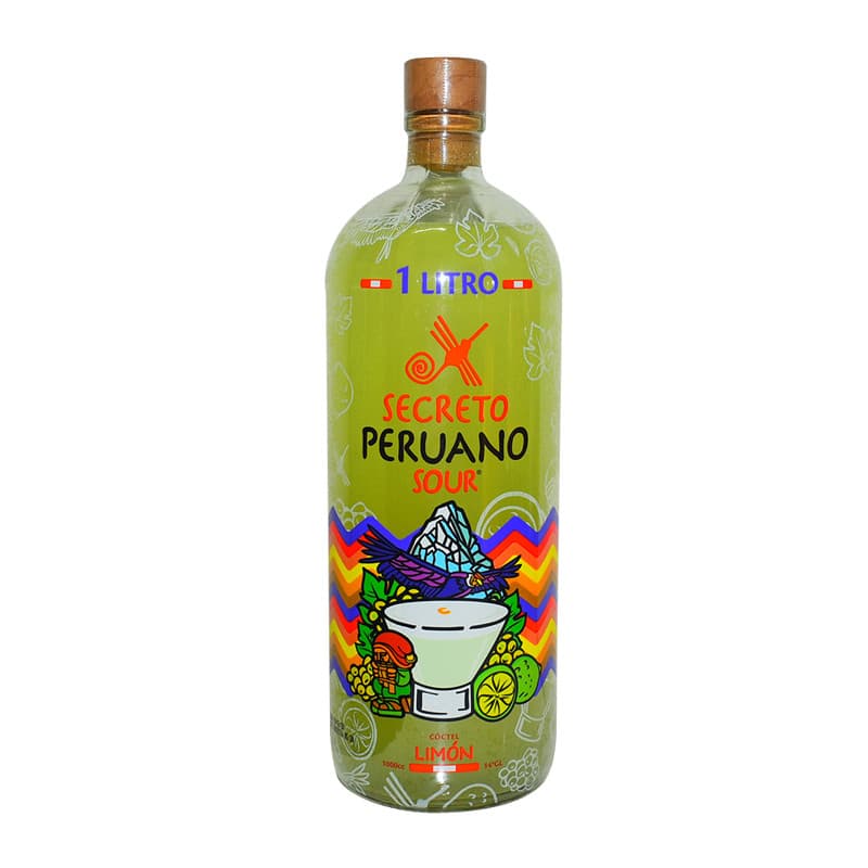 Imagen de PISCO SOUR SECRETO PERUANO LIMON 1000CC
