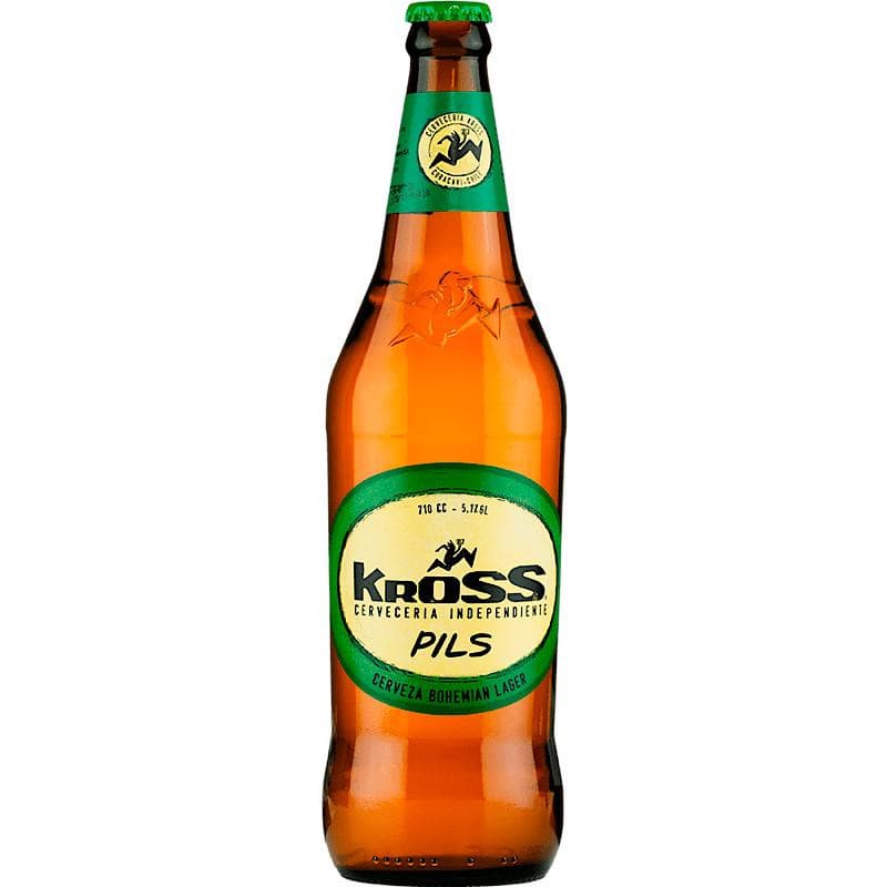 Imagen de CERVEZA KROSS PILS BOHEMIA LAGER 710CC