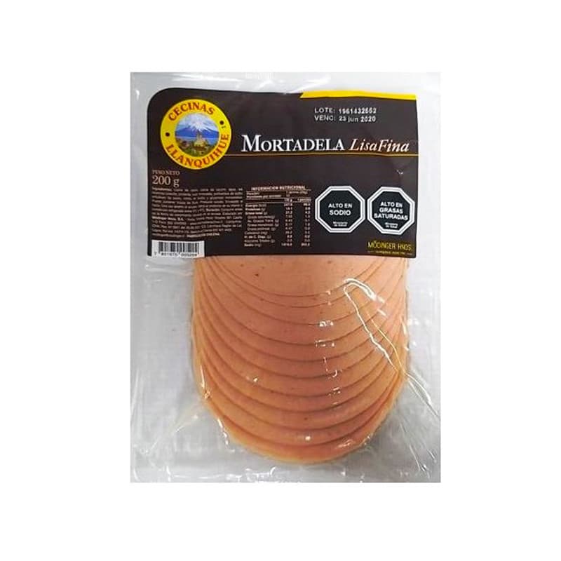 Imagen de MORTADELA LISA FINA MODINGER 180GR