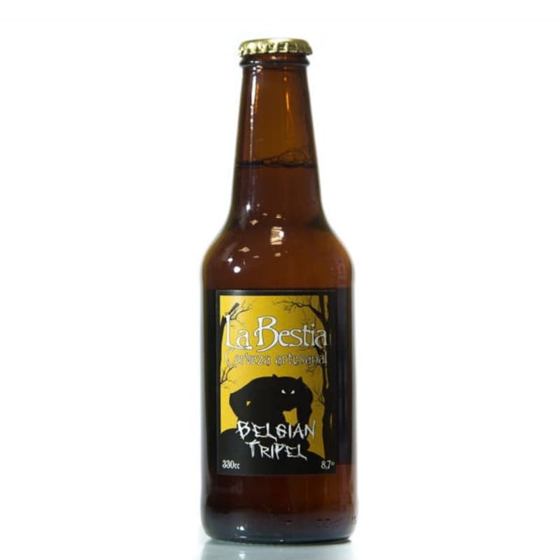 Imagen de CERVEZA LA BESTIA BELGIAN TRIPEL 330CC ARTESANAL