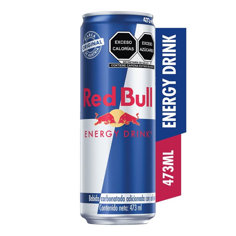 Imagen de BEBIDA ENERGETICA RED BULL 473CC