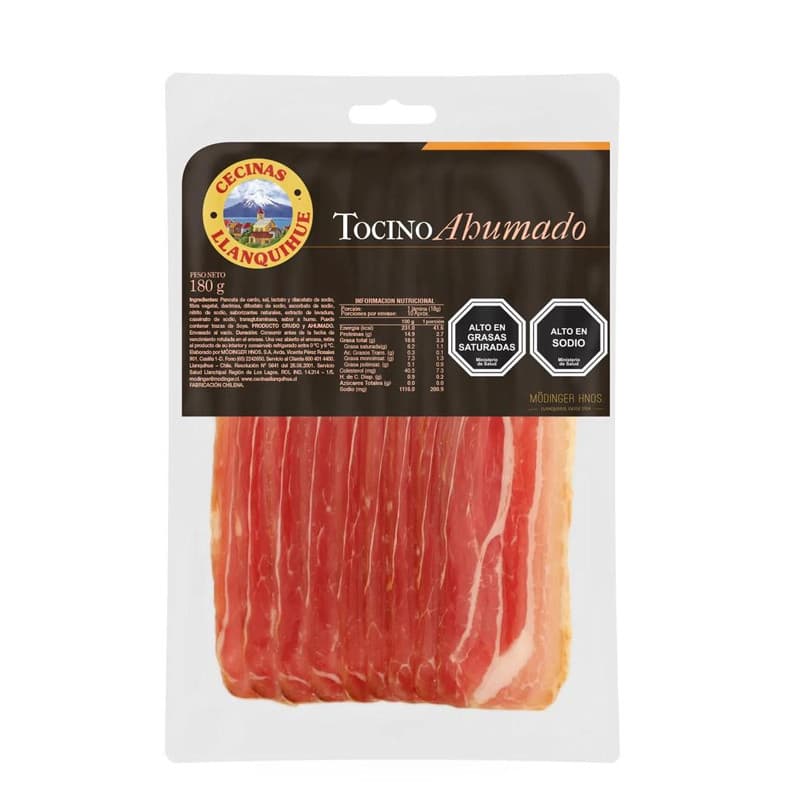 Imagen de TOCINO AHUMADO MODINGER 150GR
