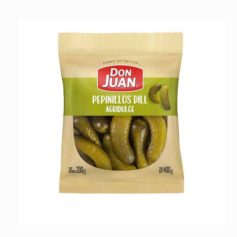 Imagen de PEPINILLOS DILL AGRIDULCE JC 200G
