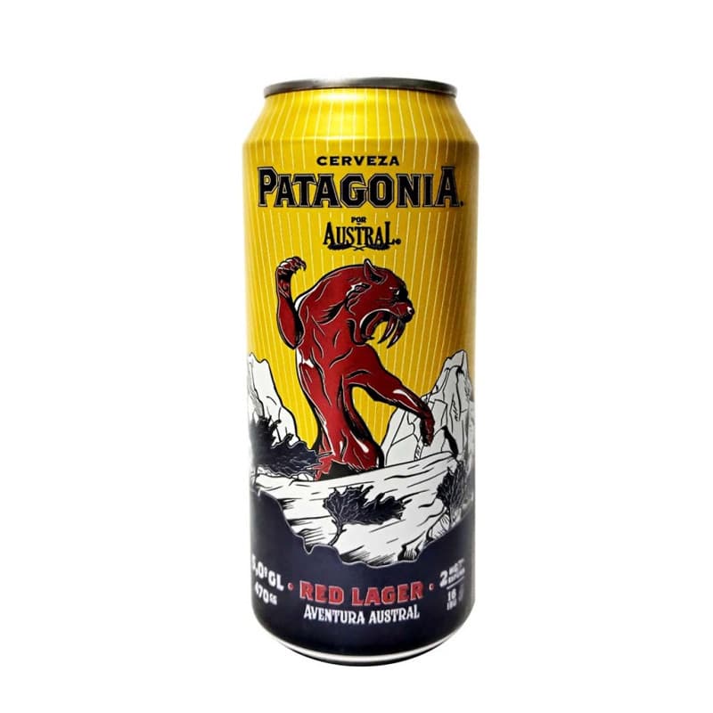 Imagen de CERVEZA AUSTRAL PATAGONIA RED LAGER 470CC LATA