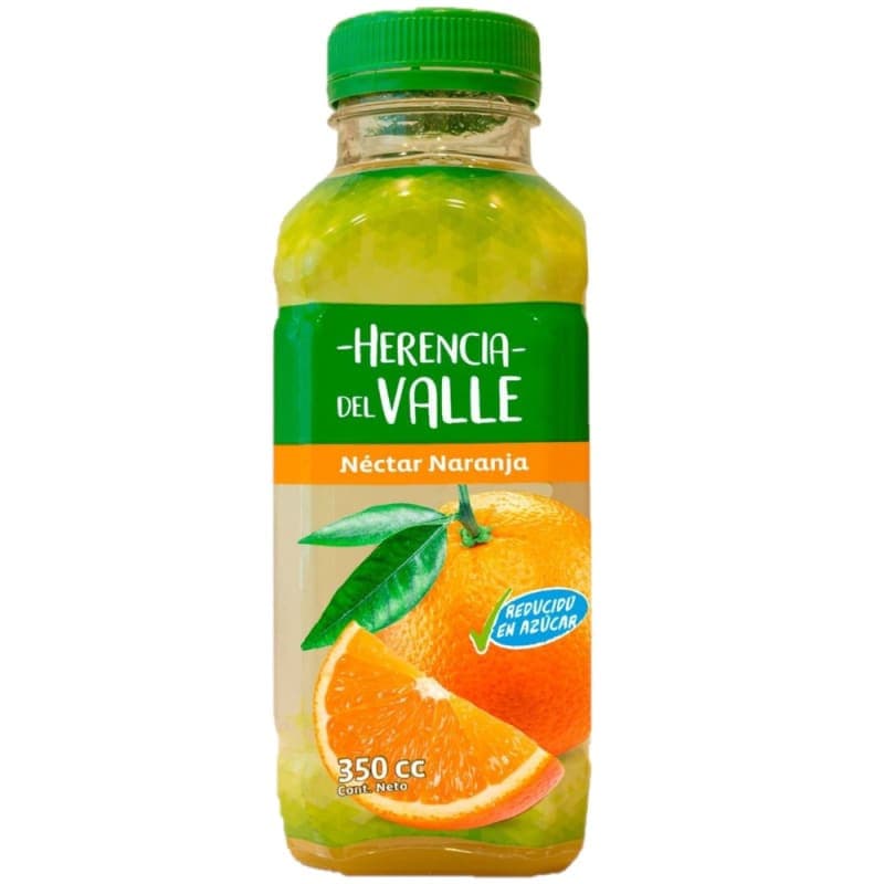Imagen de NECTAR HERENCIA DEL VALLE NARANJA 350CC DESECHABLE