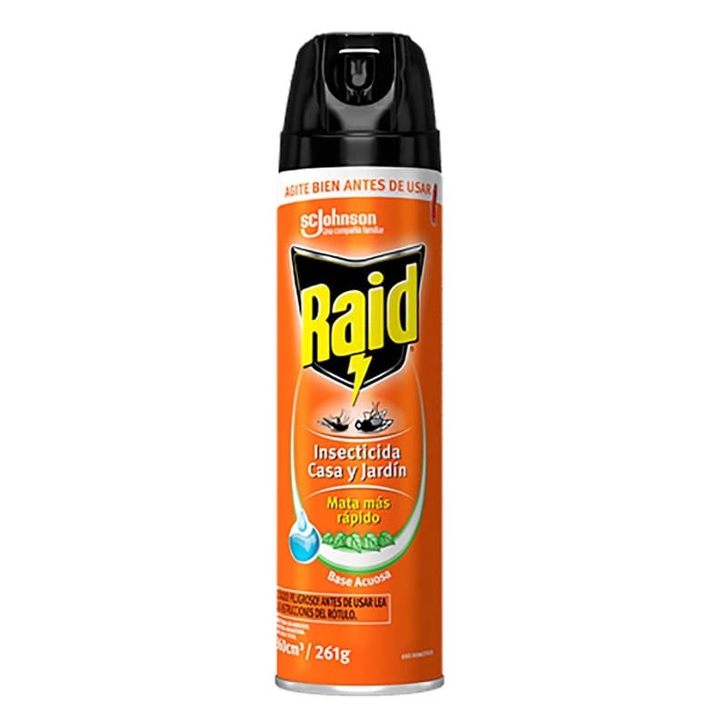 Imagen de INSECTICIDA RAID CASA Y JARDIN 360CC