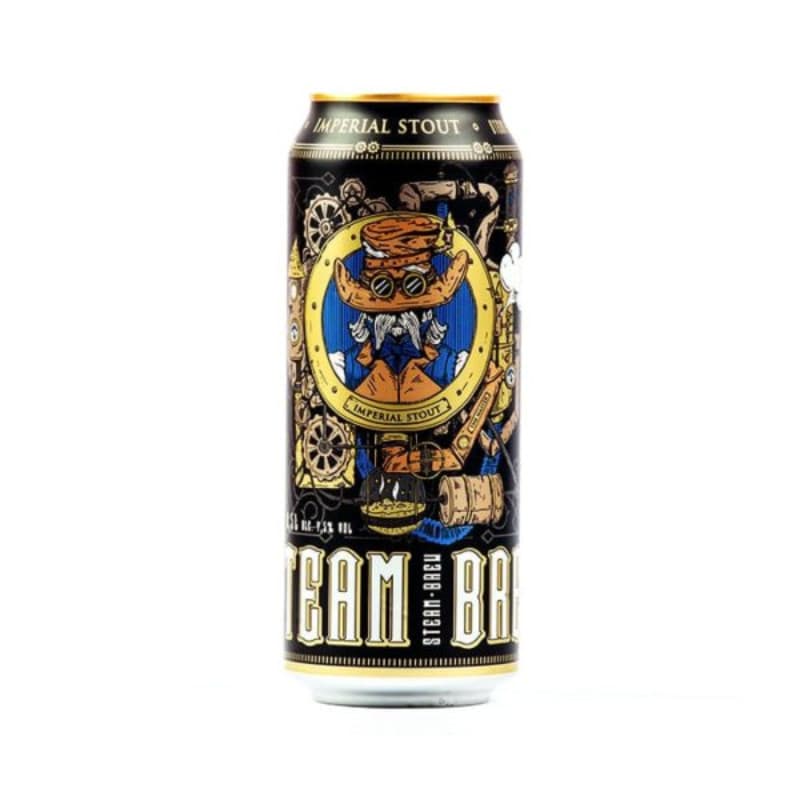 Imagen de CERVEZA STEAM BREW IMPERIAL STOUT 7.5 500CC LATA