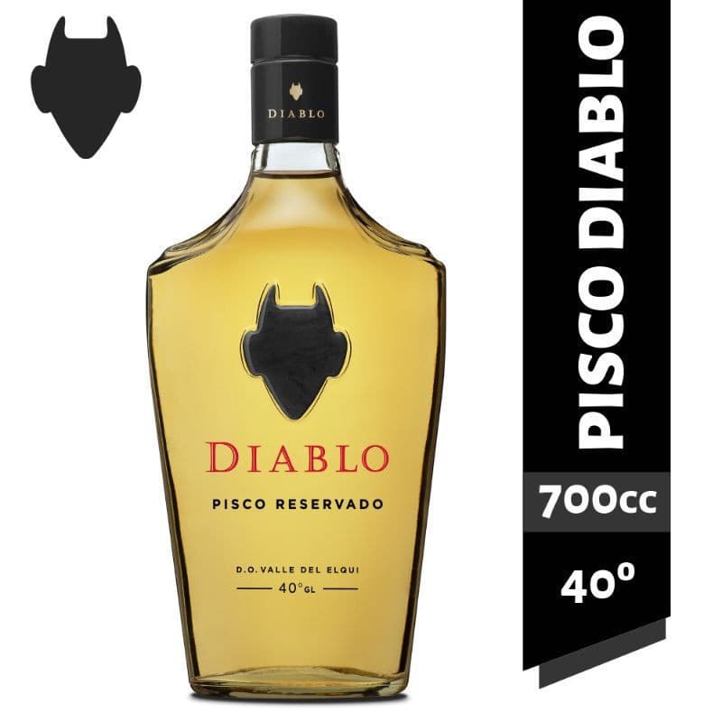 Imagen de PISCO RESERVADO DIABLO 40° 700CC