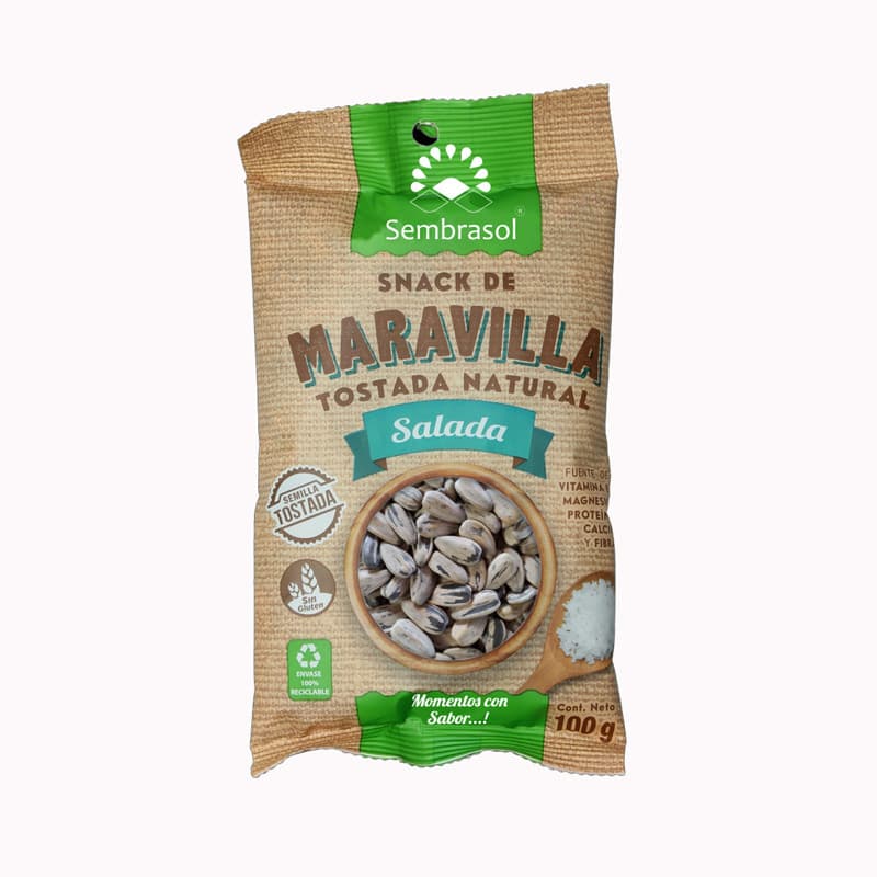 Imagen de SNACK PIPONA MARAVILLA SALADA SEMBRASOL 80GR ARTESANAL