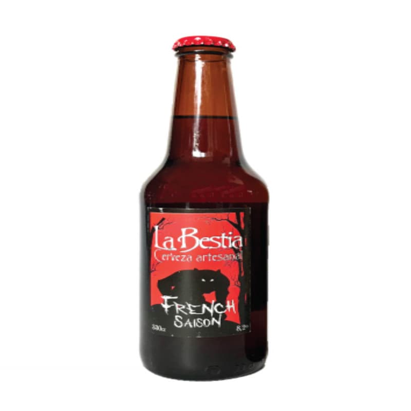 Imagen de CERVEZA LA BESTIA FRENCH SAISON 330CC ARTESANAL VALDIVIA