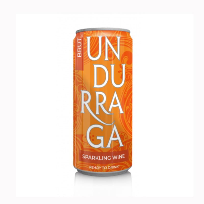 Imagen de ESPUMANTE UNDURRAGA SPARKLING WINE BRUT 250CC LATA