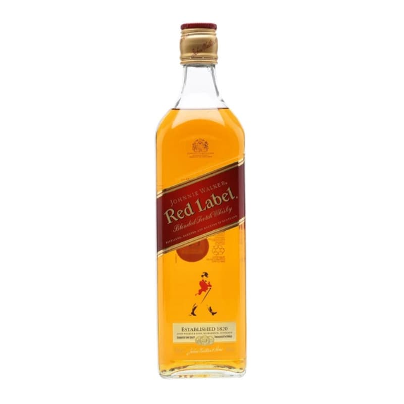Imagen de WHISKY JOHNNIE WALKER RED LABEL 700CC INGLES SIN ESTUCHE, SIN D.