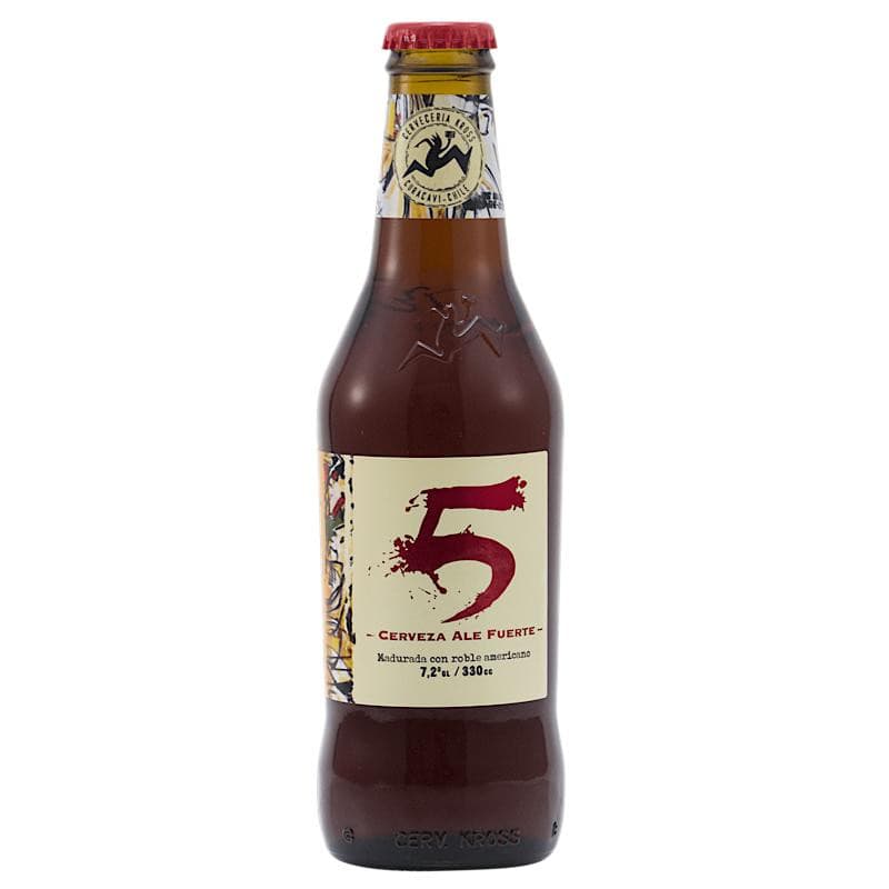 Imagen de CERVEZA KROSS 5 AÑOS ALE FUERTE ANIVERSARIO 330CC
