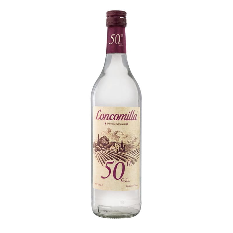 Imagen de AGUARDIENTE LONCOMILLA DESTILADO 50º 900CC
