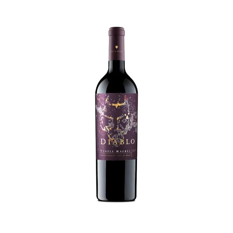 Imagen de VINO CASILLERO DEL DIABLO PURPLE MALBEC 750CC