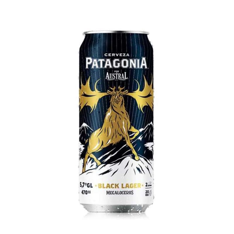 Imagen de CERVEZA AUSTRAL PATAGONIA BLACK LAGER 470CC LATA
