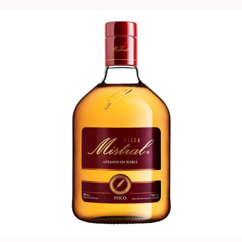 Imagen de PISCO MISTRAL RESERVADO 40º 750CC