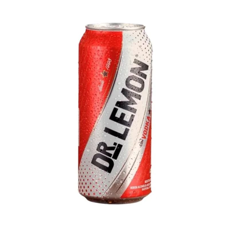 Imagen de COCTEL DR LEMON VODKA LATA 473CC