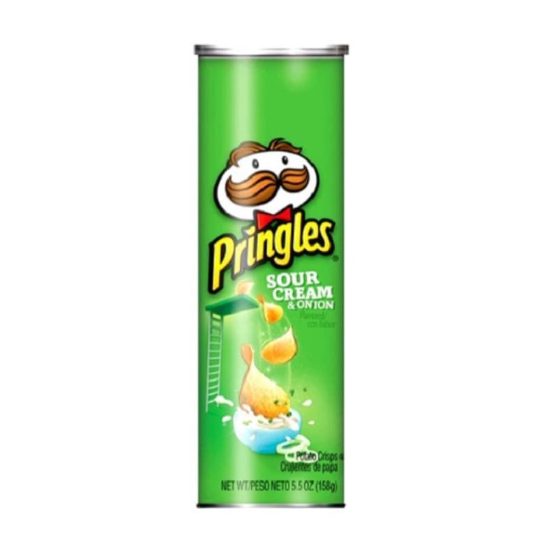 Imagen de PAPAS FRITAS PRINGLES CREMA Y CEBOLLA 158GR