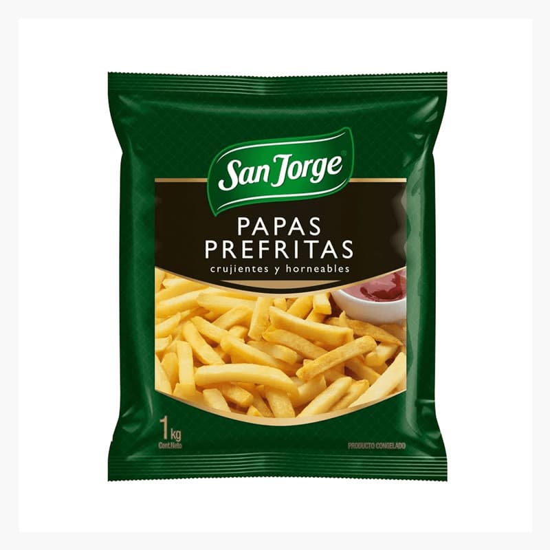 Imagen de PAPAS PRE FRITAS SAN JORGE 1KG