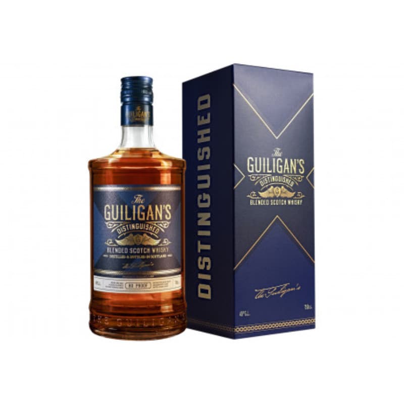 Imagen de WHISKY GUILIGAN'S BLENDED SCOTCH 40° 750CC