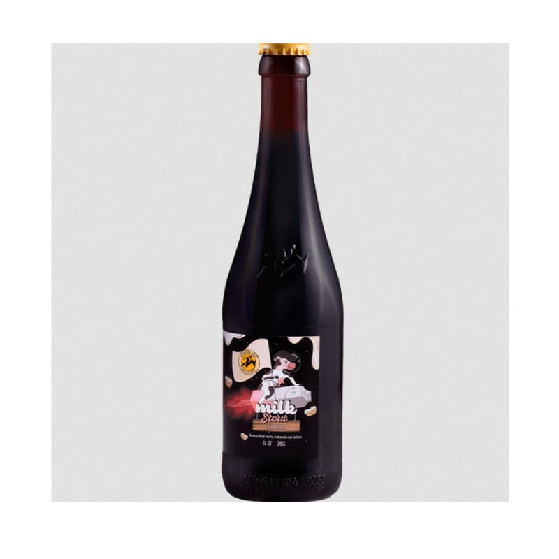 Imagen de CERVEZA KROSS MILK STOUT SERIE EXPERIMENTAL 7.5° 375CC BOTELLA