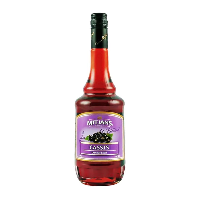 Imagen de LICOR DE CREMA DE CASSIS MITJANS 750CC