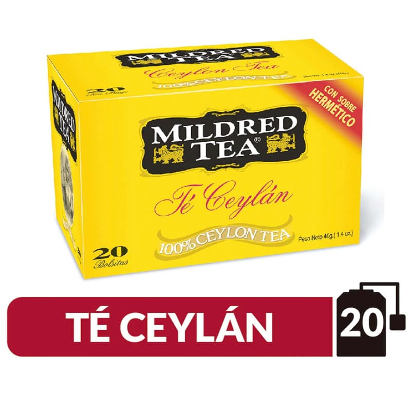 Imagen de TE CEYLAN MILDRED TEA 20 BOLSITAS