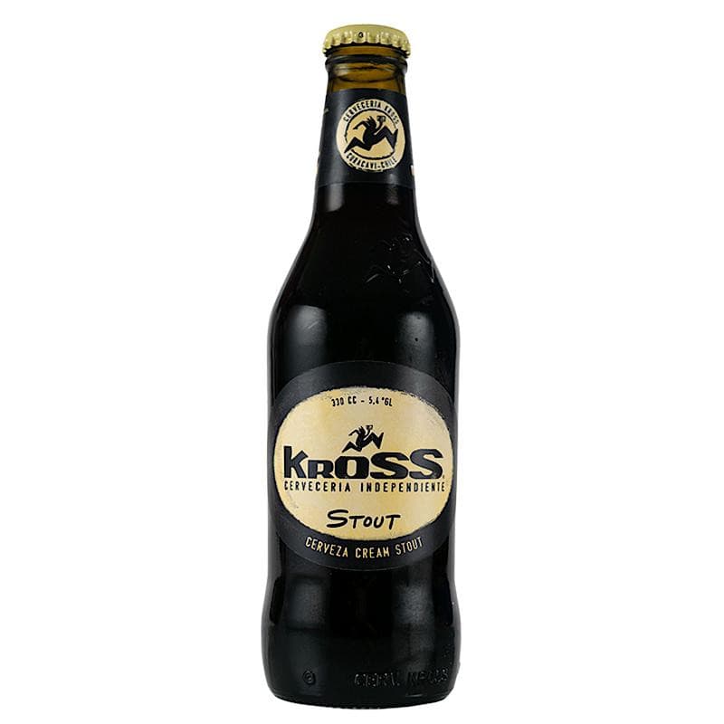 Imagen de CERVEZA KROSS STOUT BOTELLA 330 CC. 5,2º
