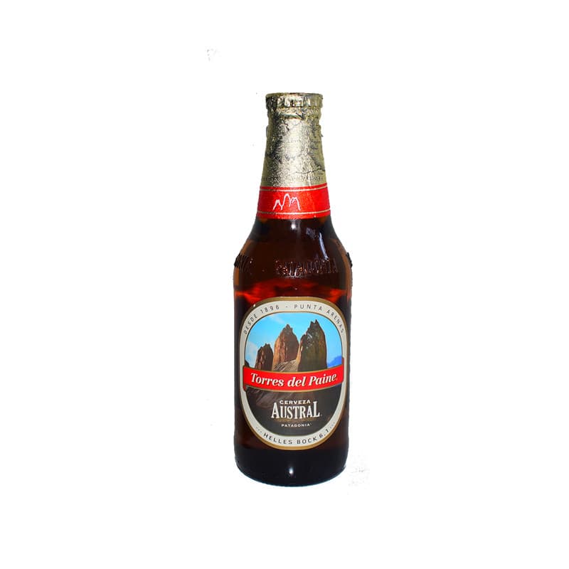 Imagen de CERVEZA AUSTRAL TORRES DEL PAINE LAGER 330CC BOTELLA