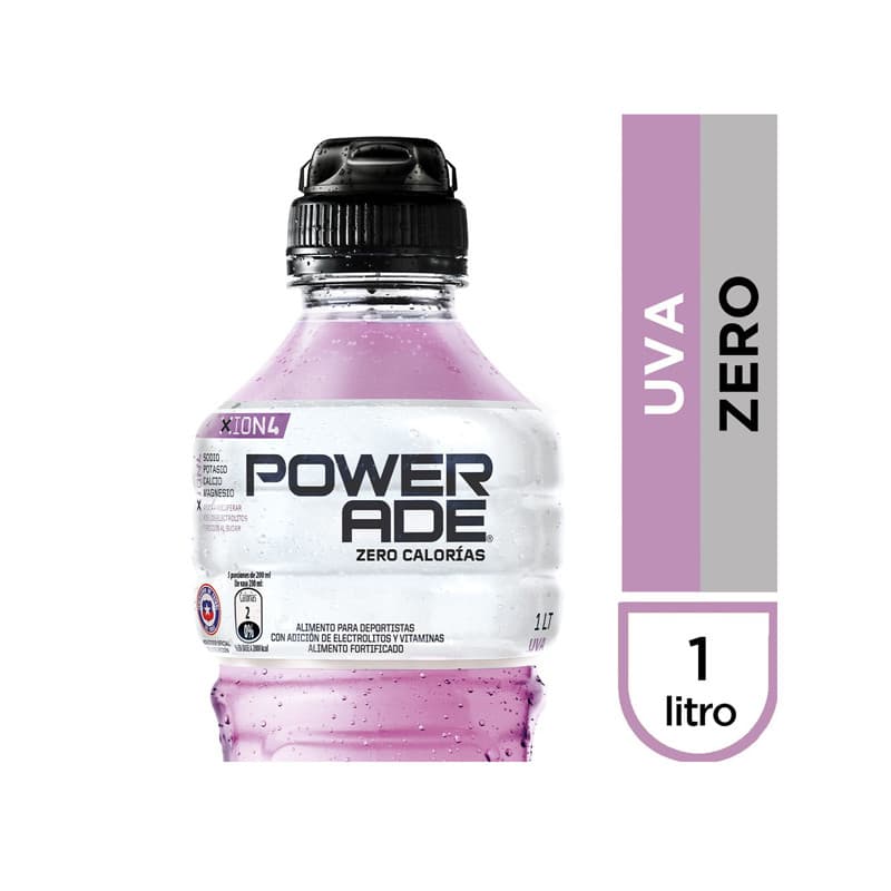 Imagen de POWERADE ZERO UVA 1100CC BOTELLA DESECHABLE