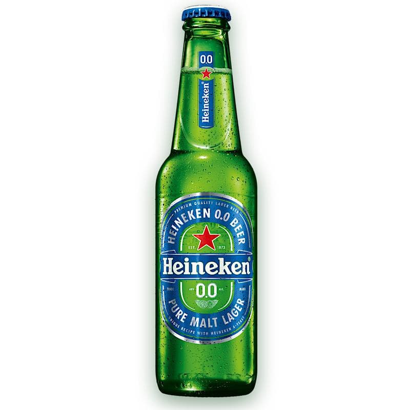 Imagen de CERVEZA HEINEKEN 0.0 330CC BOTELLA DESECHABLE