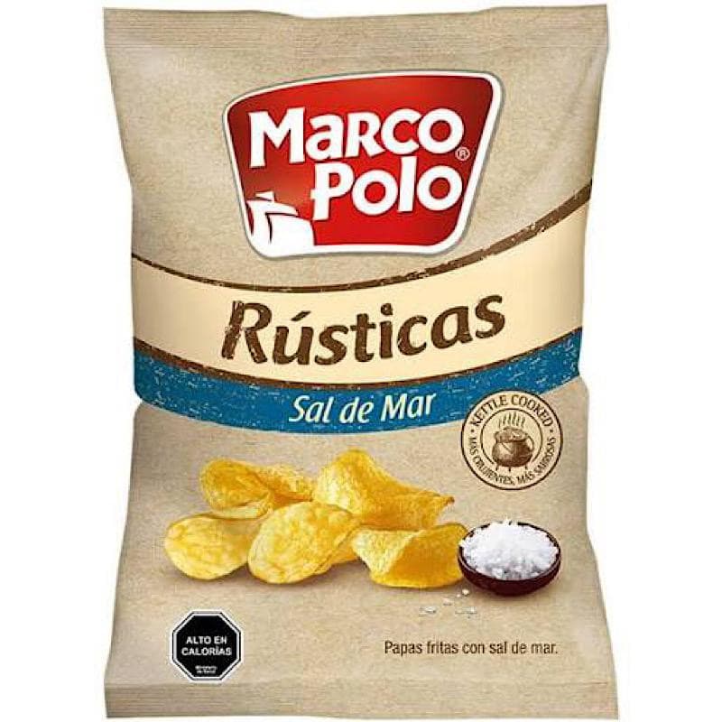 Imagen de PAPAS FRITAS TERRA RUSTICA VEG.RUSTICOS SAL DE MAR MARCO POLO 180GR