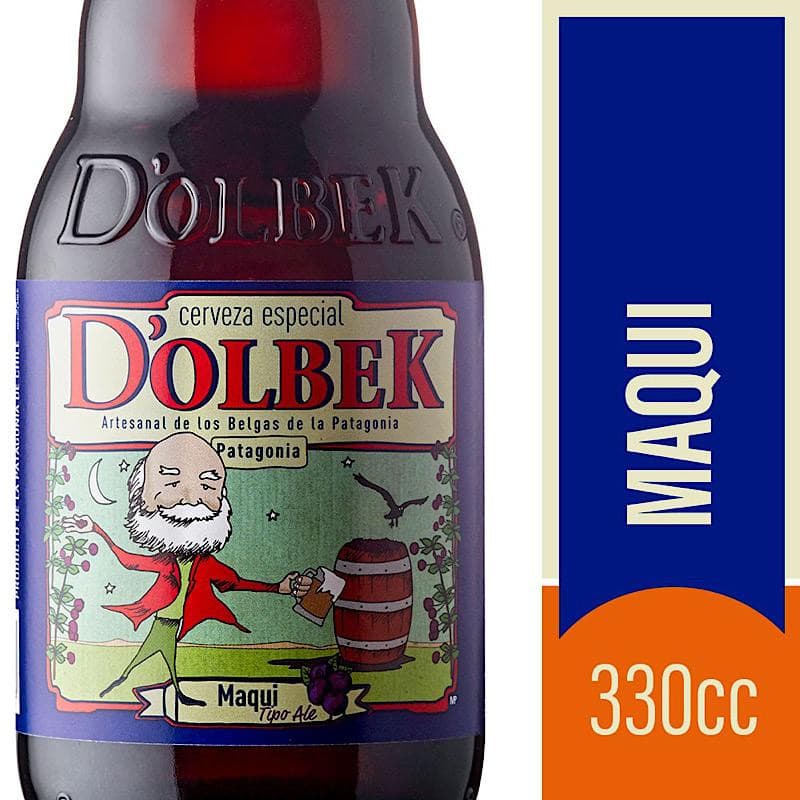 Imagen de CERVEZA DOLBEK MAQUI 330CC BOTELLA DESECHABLE