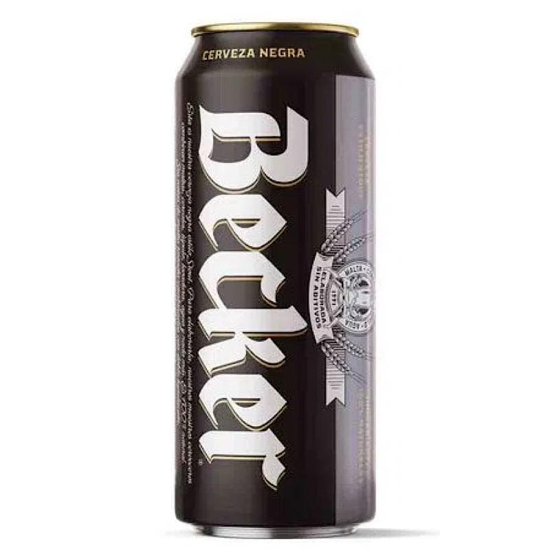 Imagen de CERVEZA BECKER NEGRA 473CC LATA
