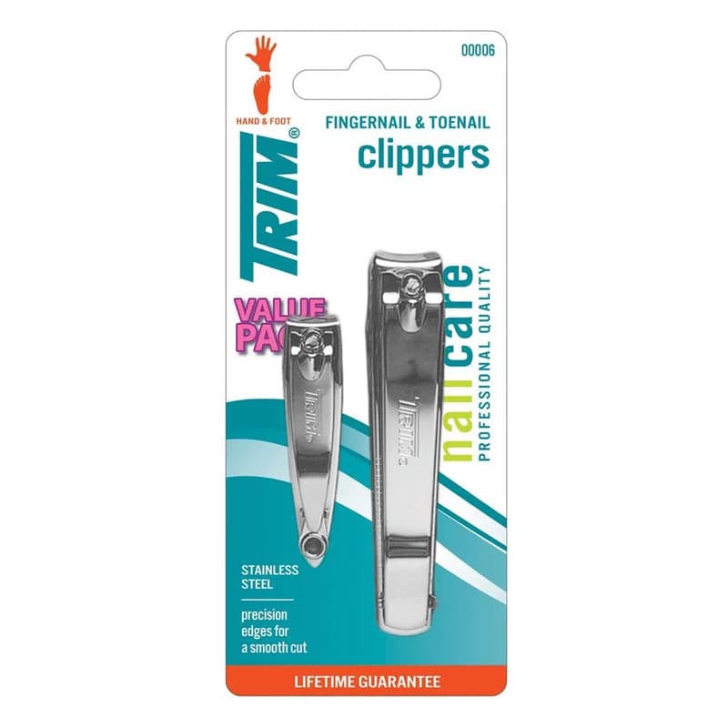 Imagen de CORTAUÑAS MANO CON LIMA TRIM + CORTAUÑAS PIE