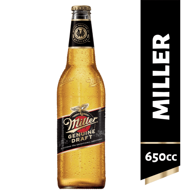 Imagen de CERVEZA MILLER GENUINE DRAFT 650CC BOTELLA