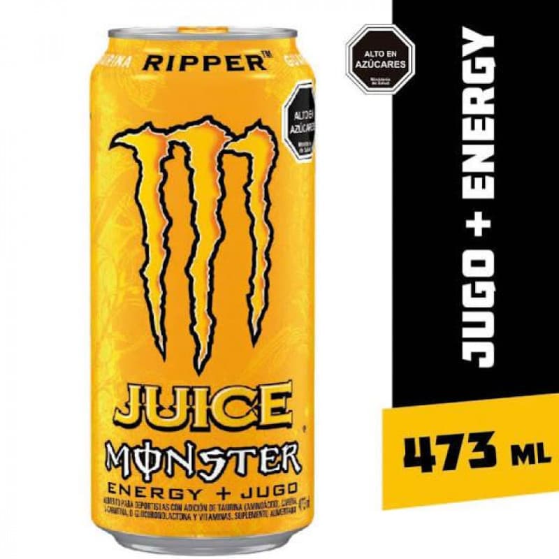 Miniatura 2 de BEBIDA ENERGIZANTE MONSTER ENERGY RIPPER 473CC