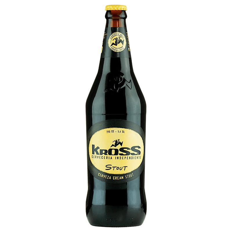 Imagen de CERVEZA KROSS STOUT BOTELLA 710CC. 5,2º