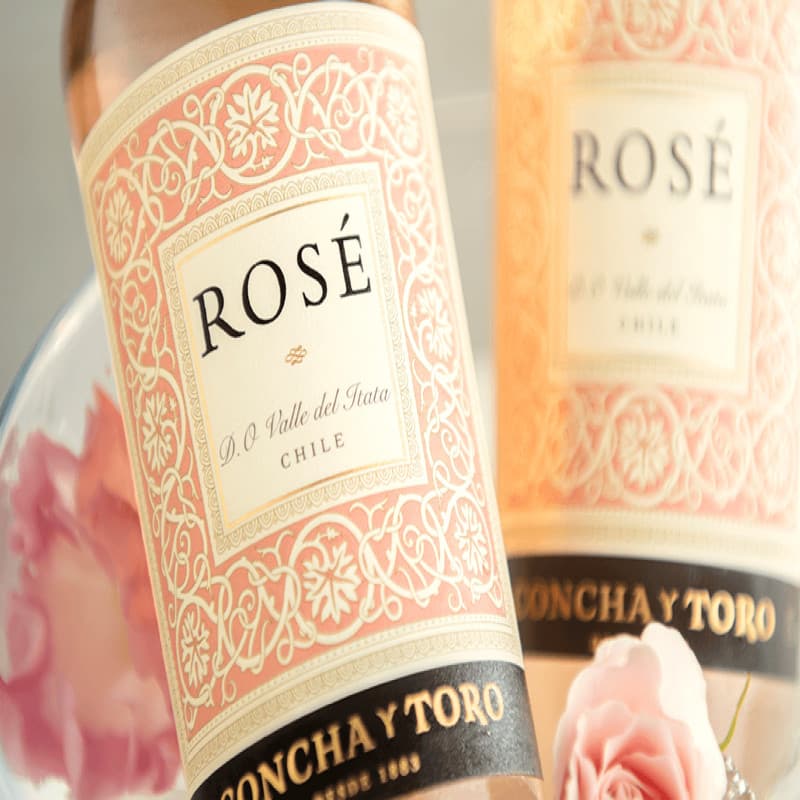 Miniatura 2 de VINO LATE HARVEST CONCHA Y TORO ROSE 375CC