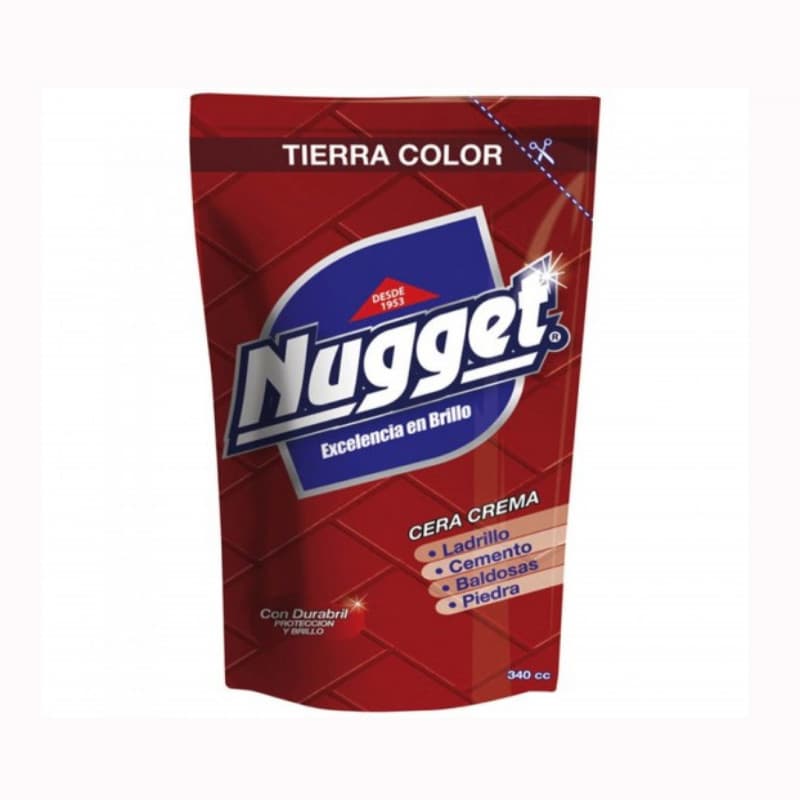 Imagen de CERA NUGGET CREMA TODO COLOR DOYPACK 340CC