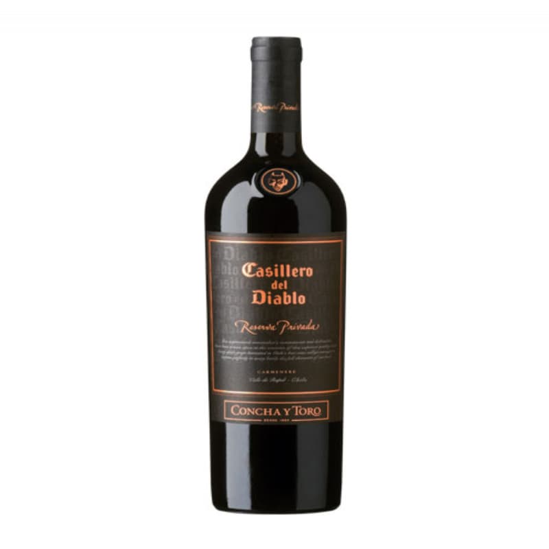Imagen de VINO CASILLERO DEL DIABLO CARMENERE RESERVA PRIVADA 750CC