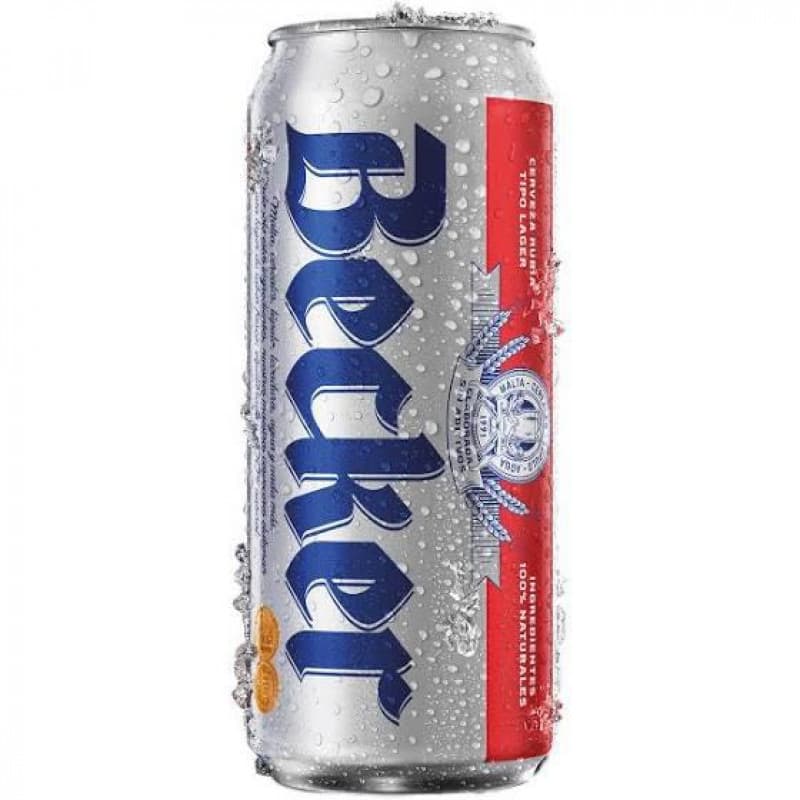 Imagen de CERVEZA BECKER 473CC LATA